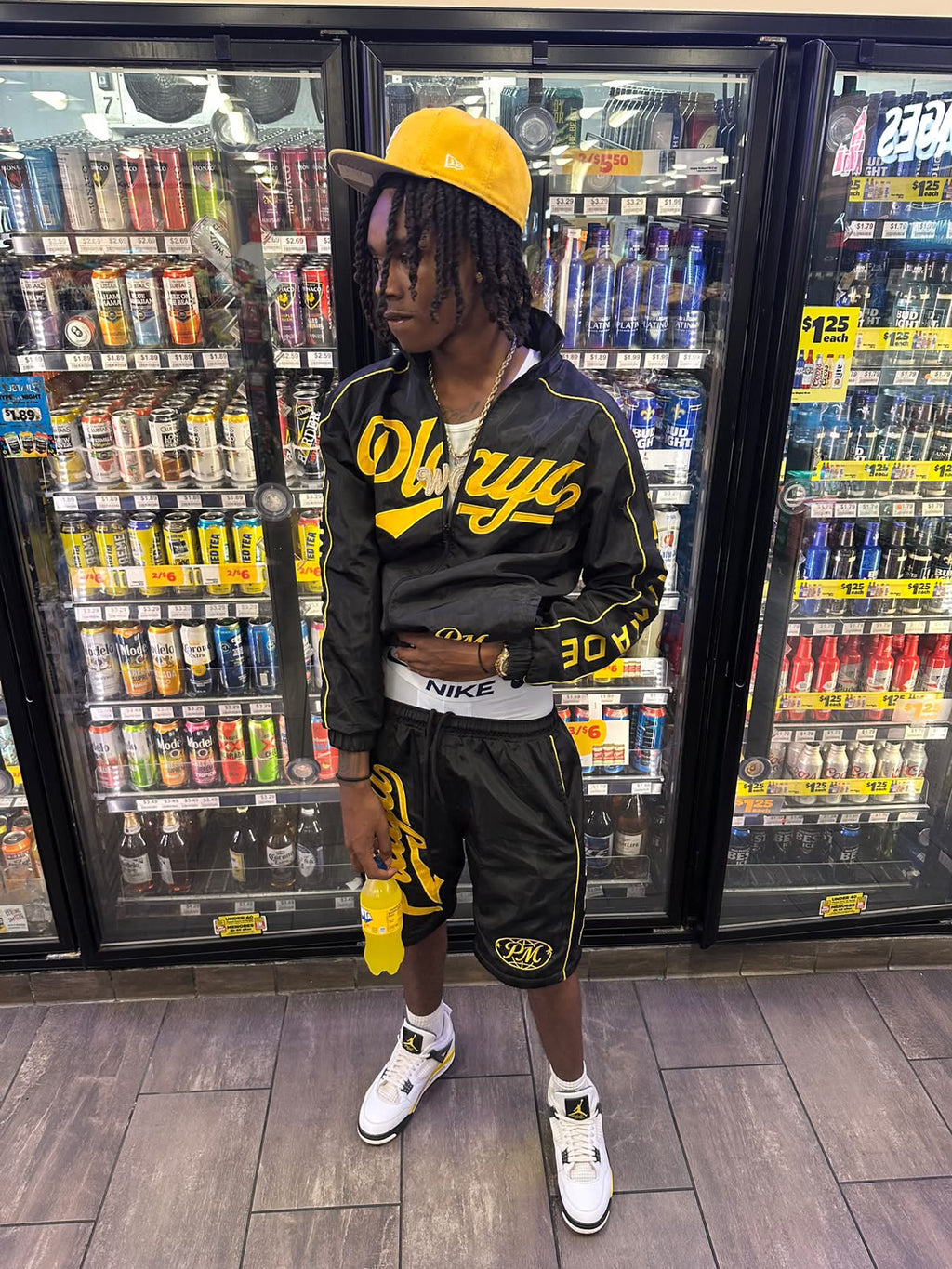 2Playa Tracksuit Yellow & Black [Pre-Order]