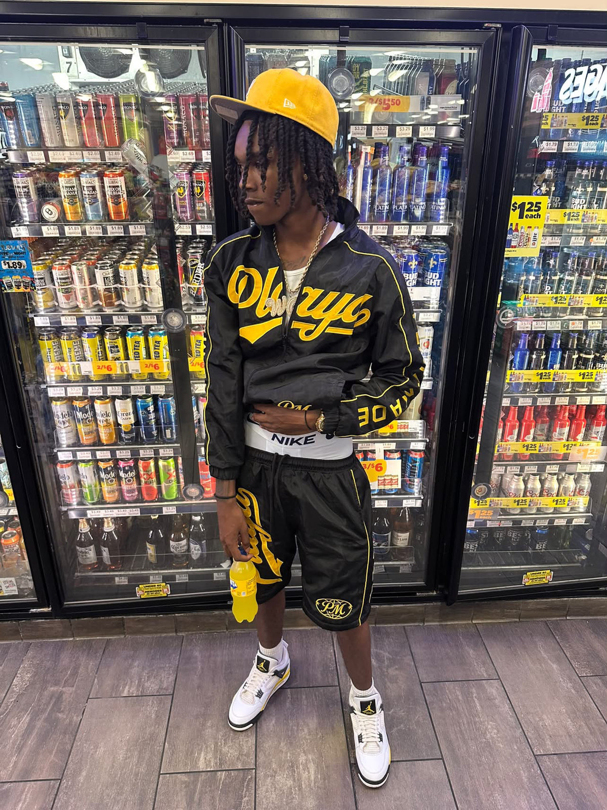 2Playa Tracksuit Yellow & Black [Pre-Order]