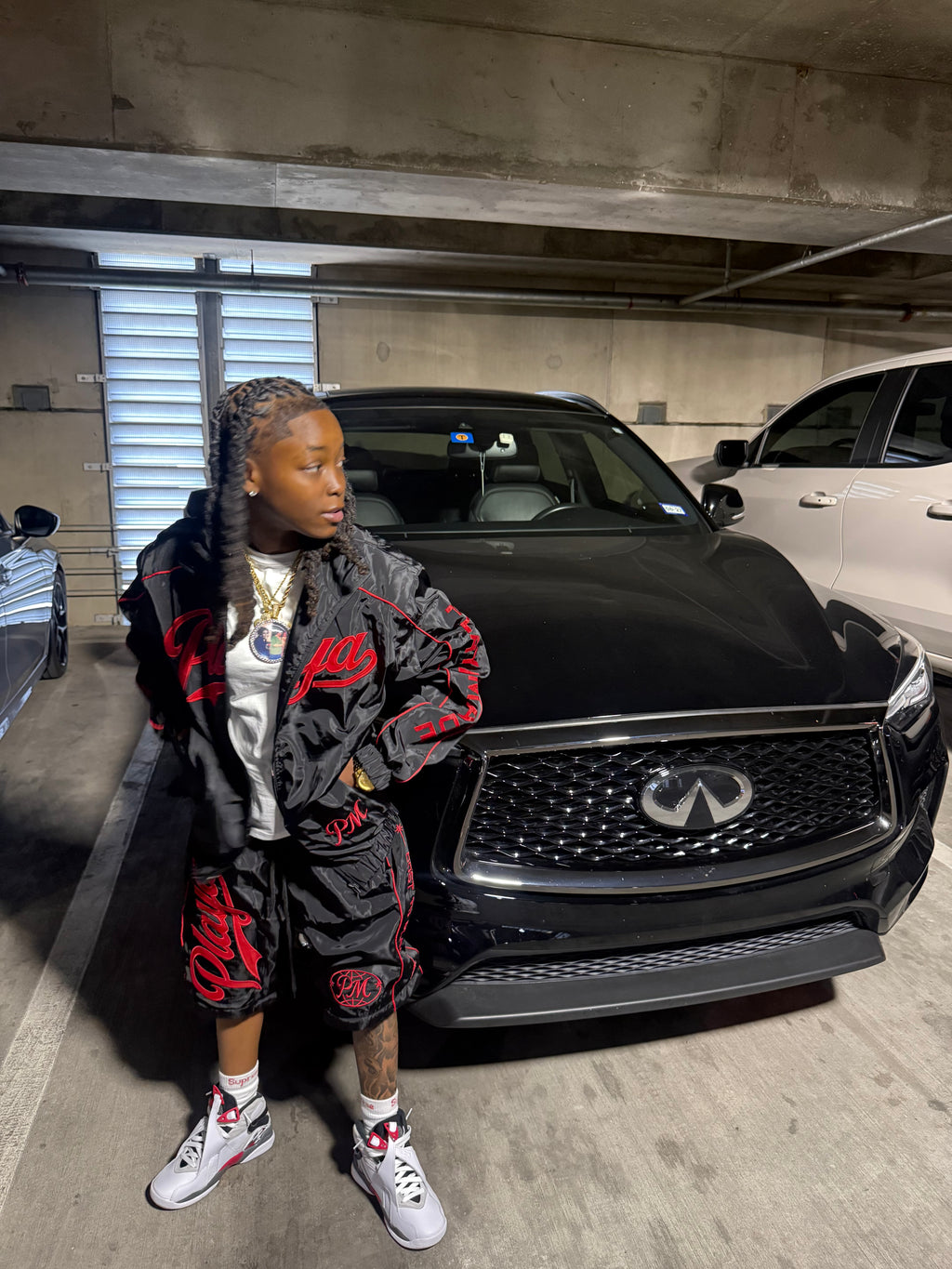 2Playa Tracksuit Black&Red[PRE-ORDER]