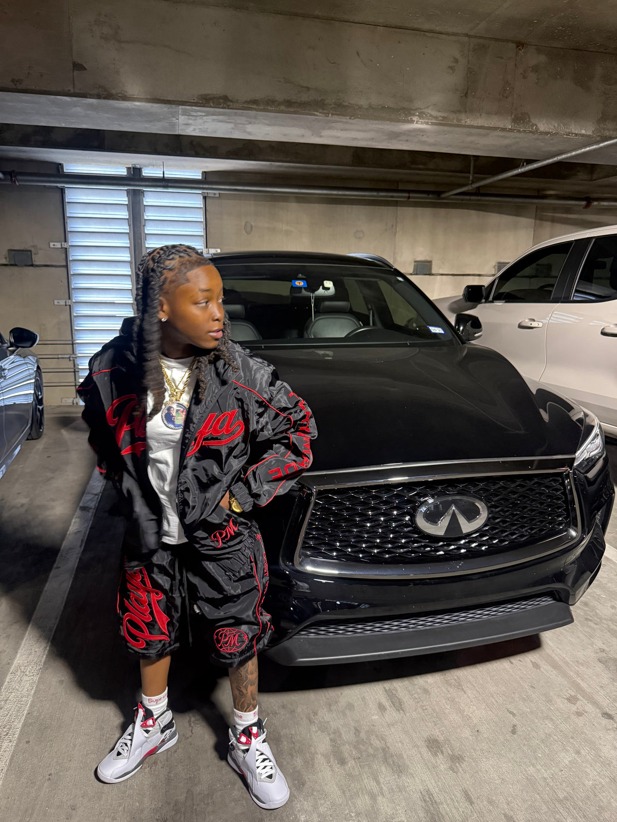 2Playa Tracksuit Black&Red[PRE-ORDER]