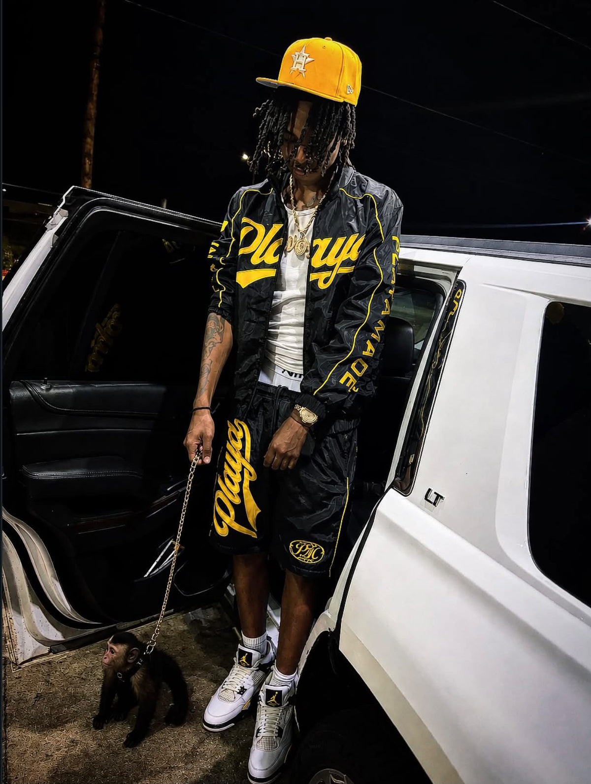 2Playa Tracksuit Yellow & Black [Pre-Order]